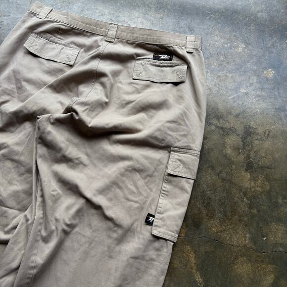 Vintage baggy y2k cargo‎ canvas pants - Picture 2 of 5
